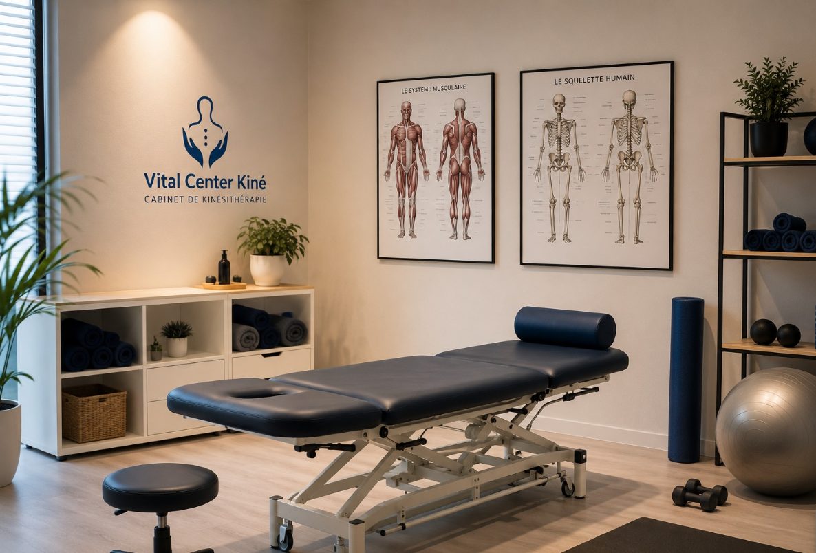 Salle de soin du Vital Center Kiné